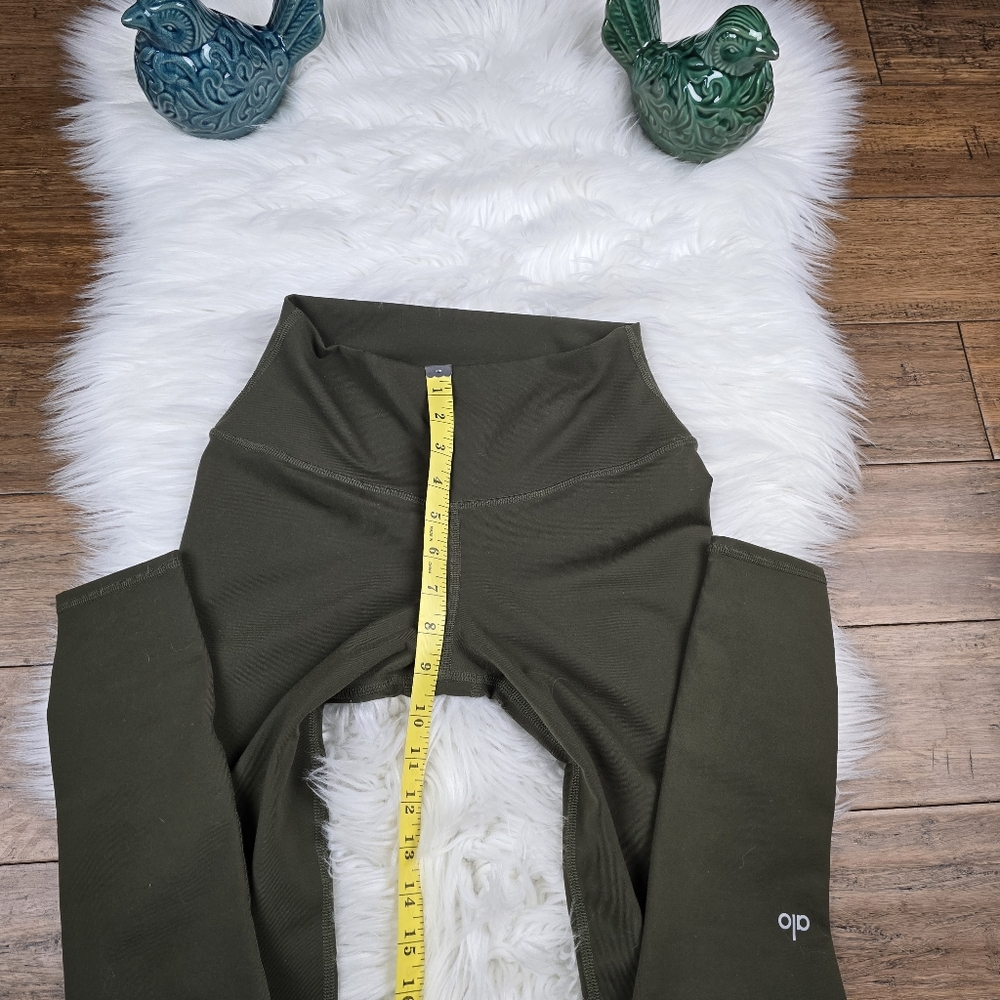 Alo Yoga Green Olive Legging XS - Picture 10 of 12